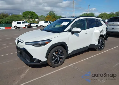 2024 Toyota Corolla Cross Hybrid Xse from USA, damaged, VIN 7MUFBABG7RV056487